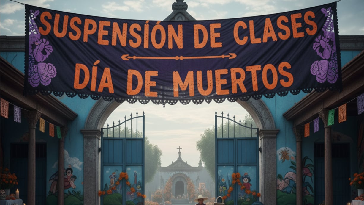 Suspende clases por Día de Muertos