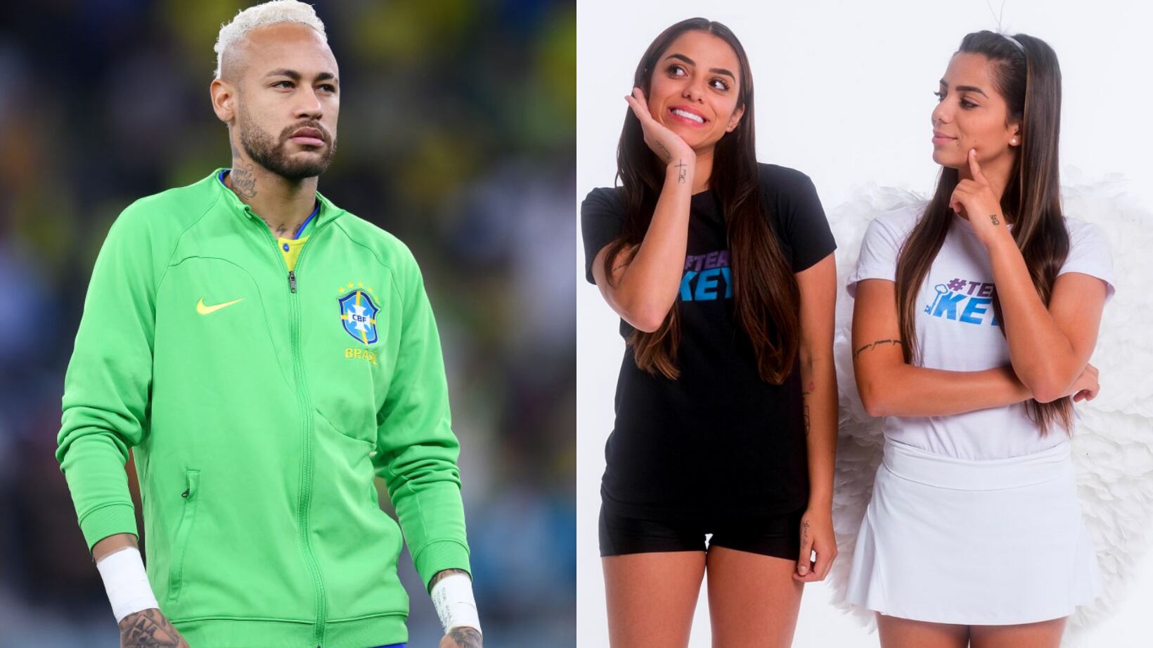 Neymar propuso un encuentro sexual a dos gemelas brasileñas.