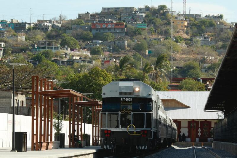 Inauguración del Tren del Istmo