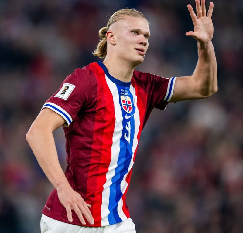 Haaland es el máximo goleador de Noruega en la actualidad.