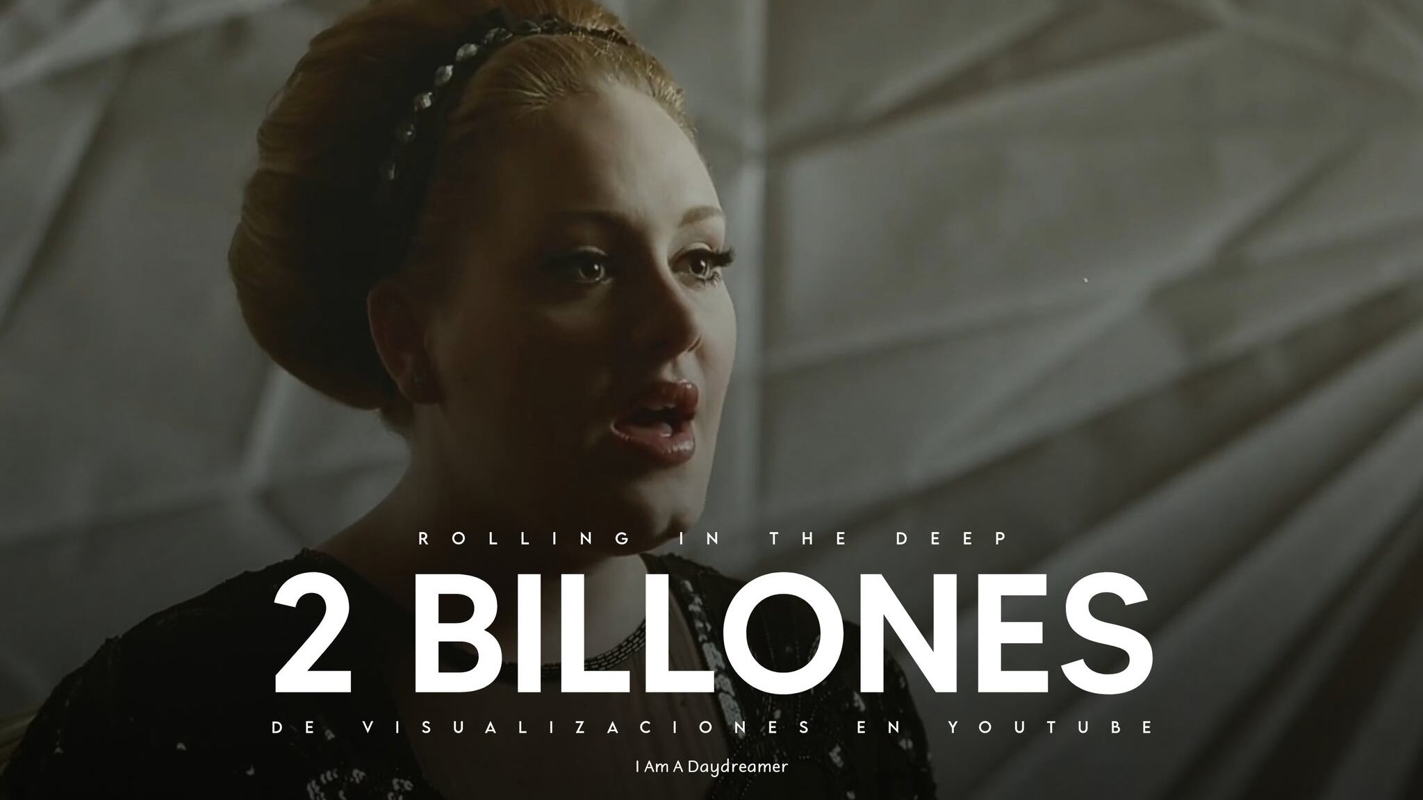 El icónico tema 'Rolling In The Deep' de Adele es el primero en lograr la hazaña y le sigue el éxito ‘Someone Like You’.