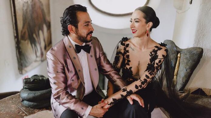 Luis Fernando Peña y Aly Noris / Foto: Instagram @la_maestranoris