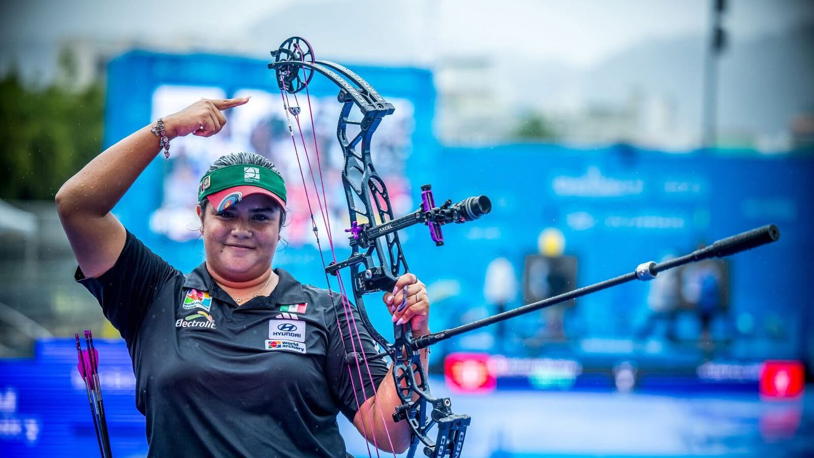 Andrea Becerra ganó el Mundial de Tiro con Arco compuesto.