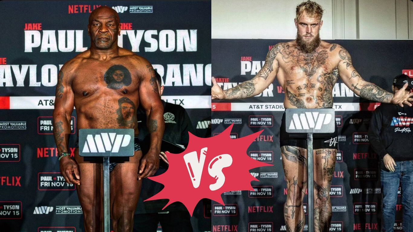 Mike Tyson vs Jake Paul