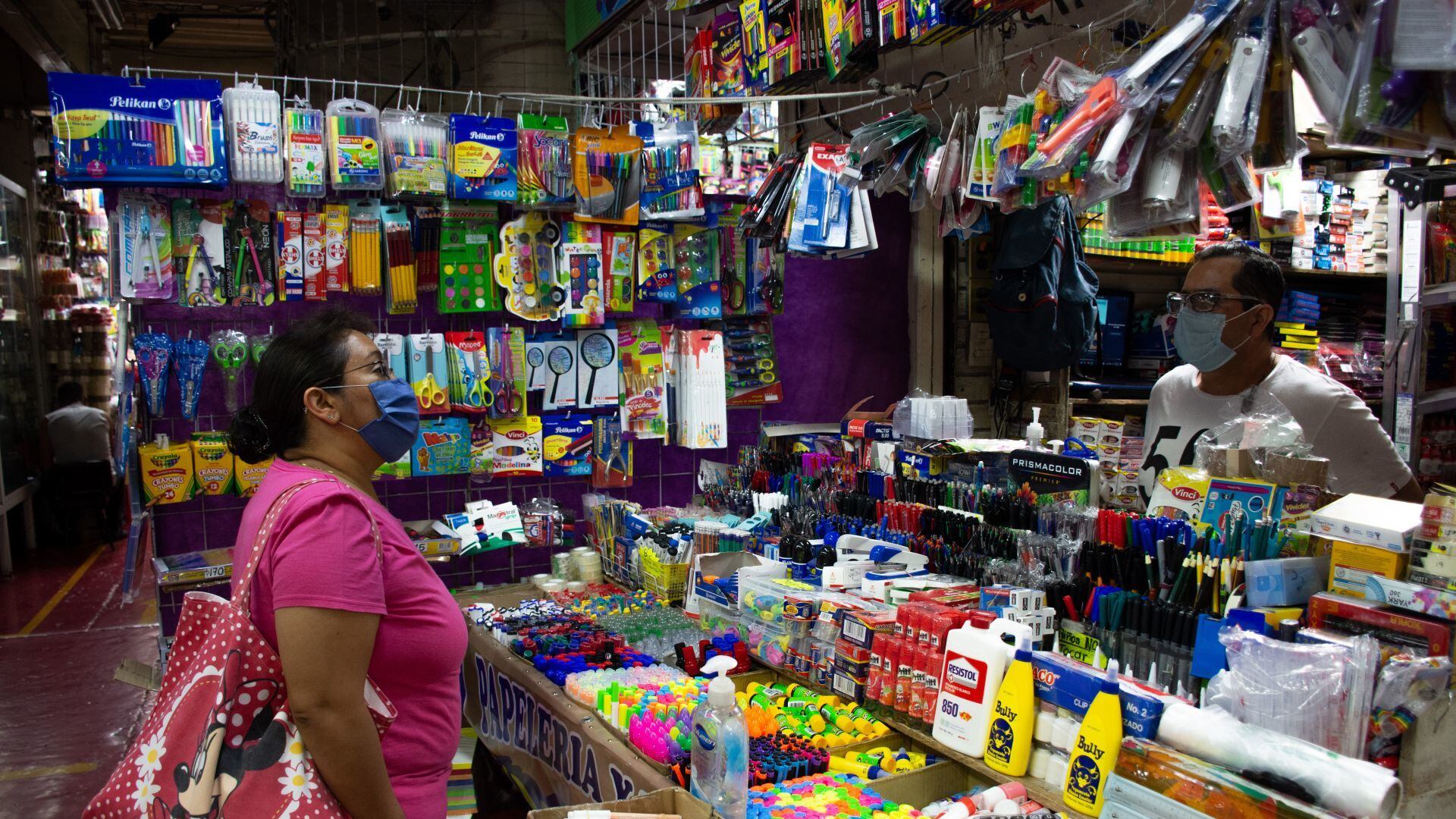 Venta de útiles escolares en CDMX para regreso a clases.