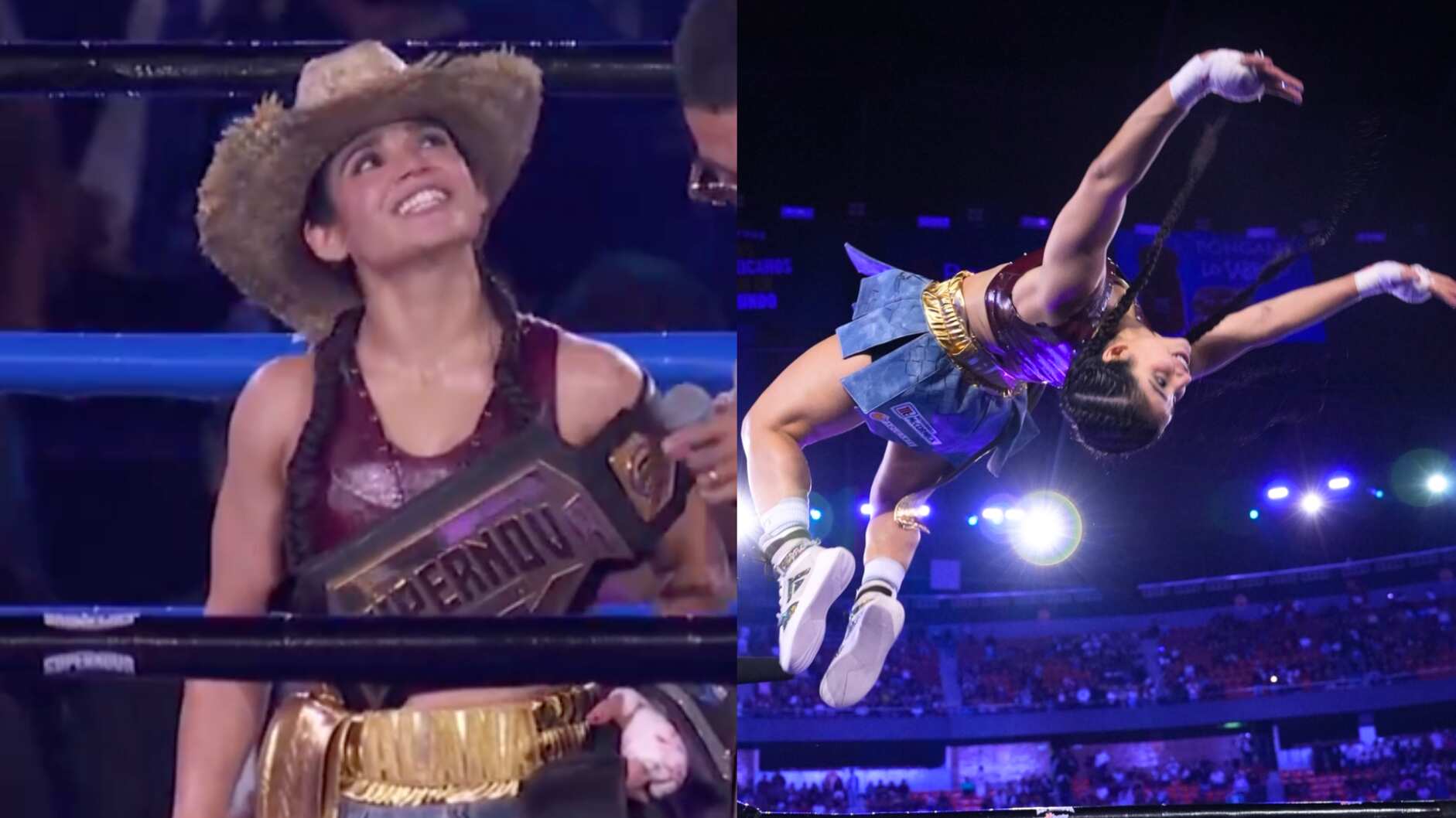 Alana Flores se mantiene invicta tras vencer a Gala Montes.