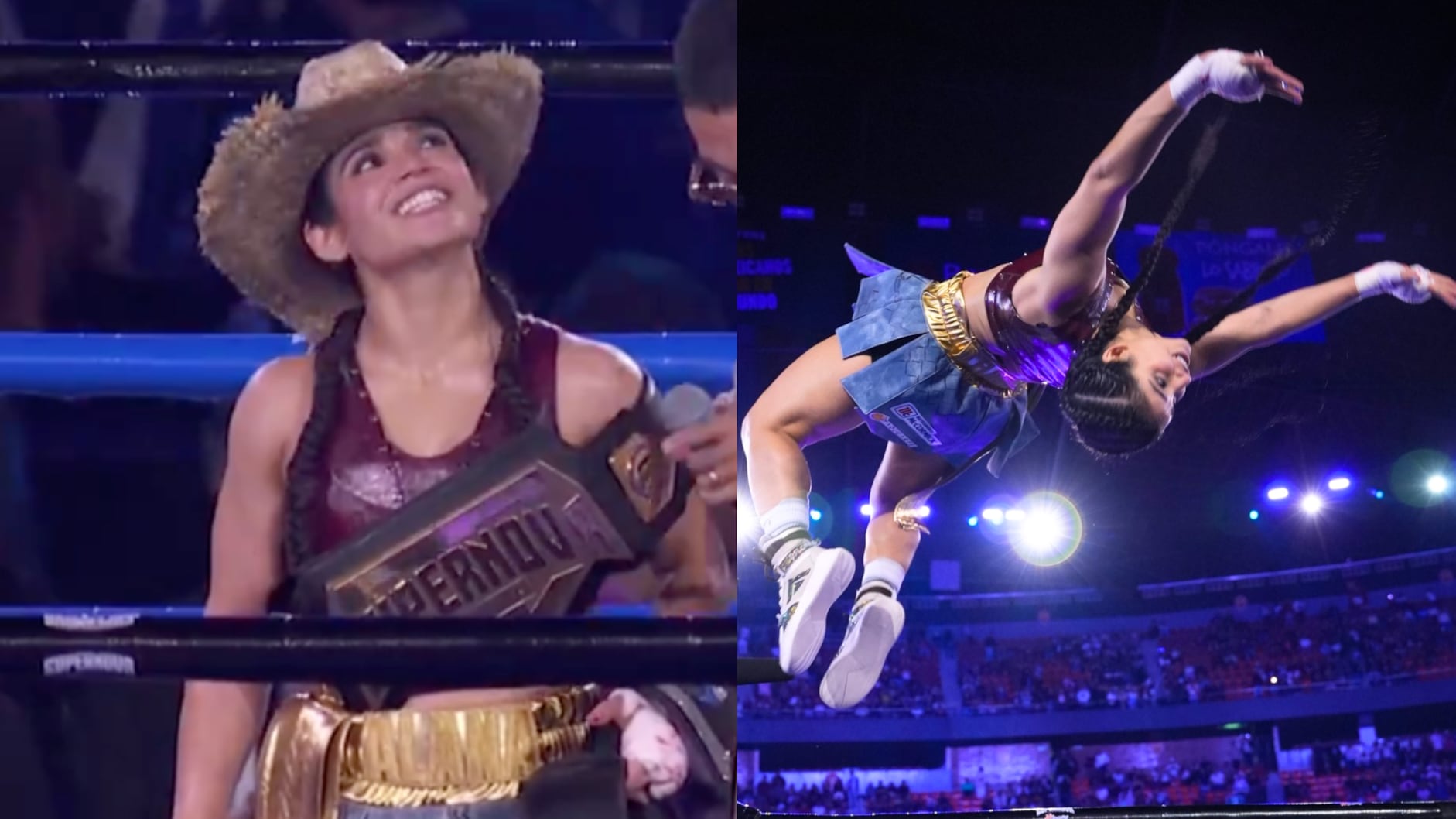 Alana Flores se mantiene invicta tras vencer a Gala Montes.