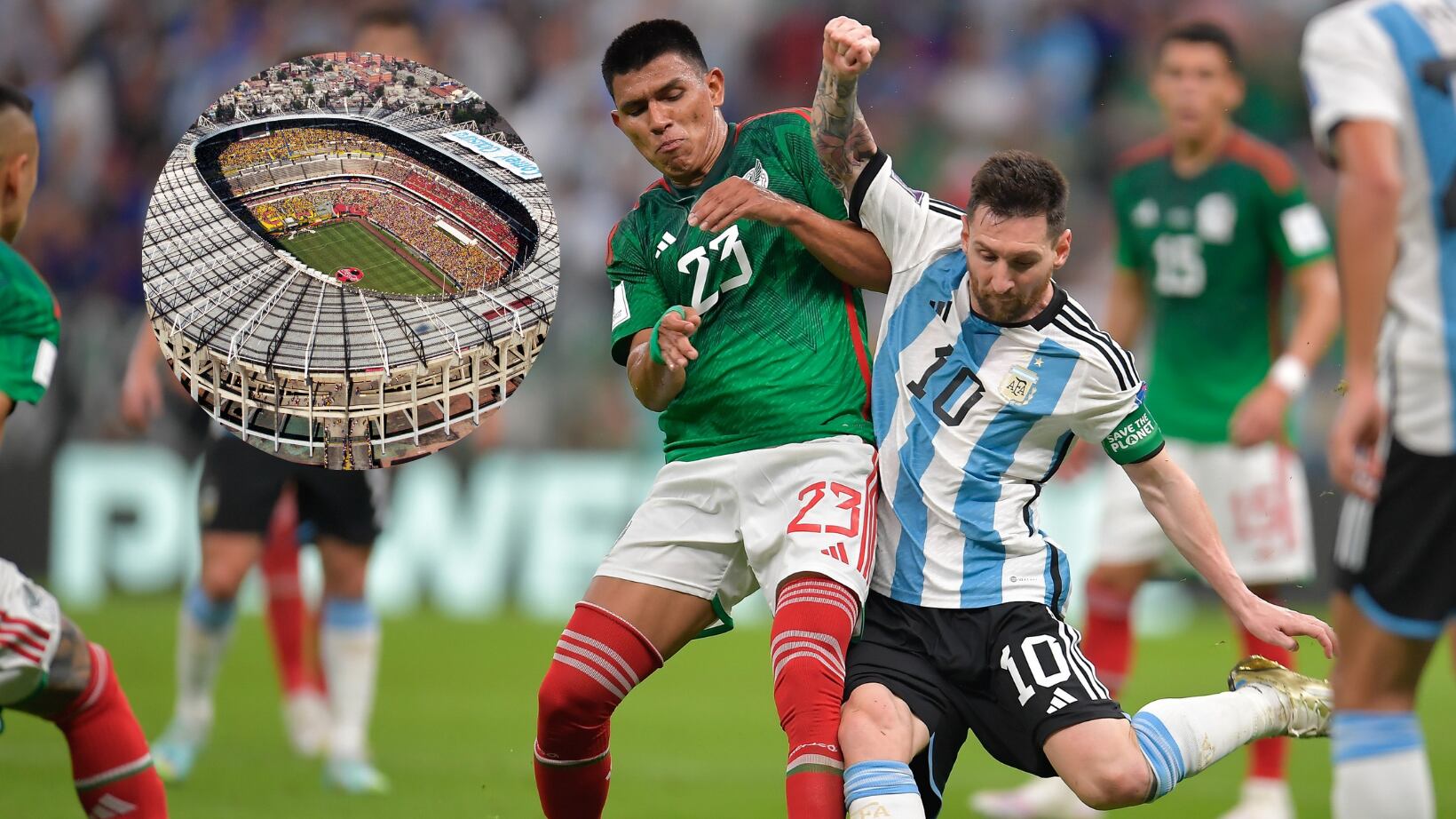 México jugará contra la Argentina de Messi.