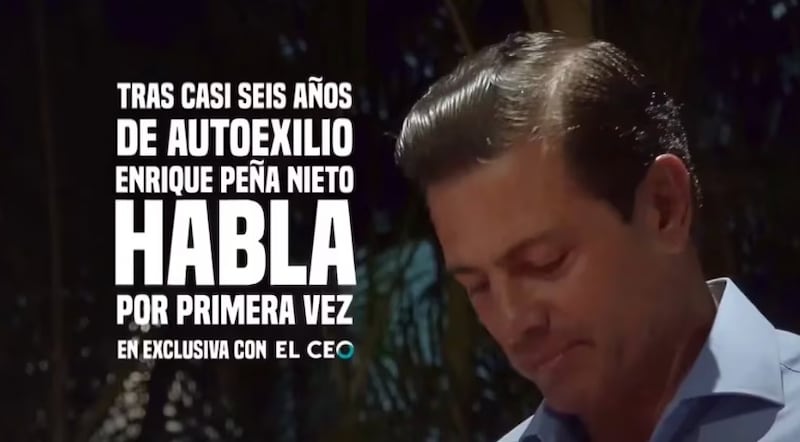 La entrevista se grabó en diciembre del año pasado en Dominicana