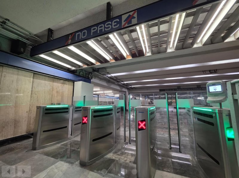 Metro nuevas puertas de acceso