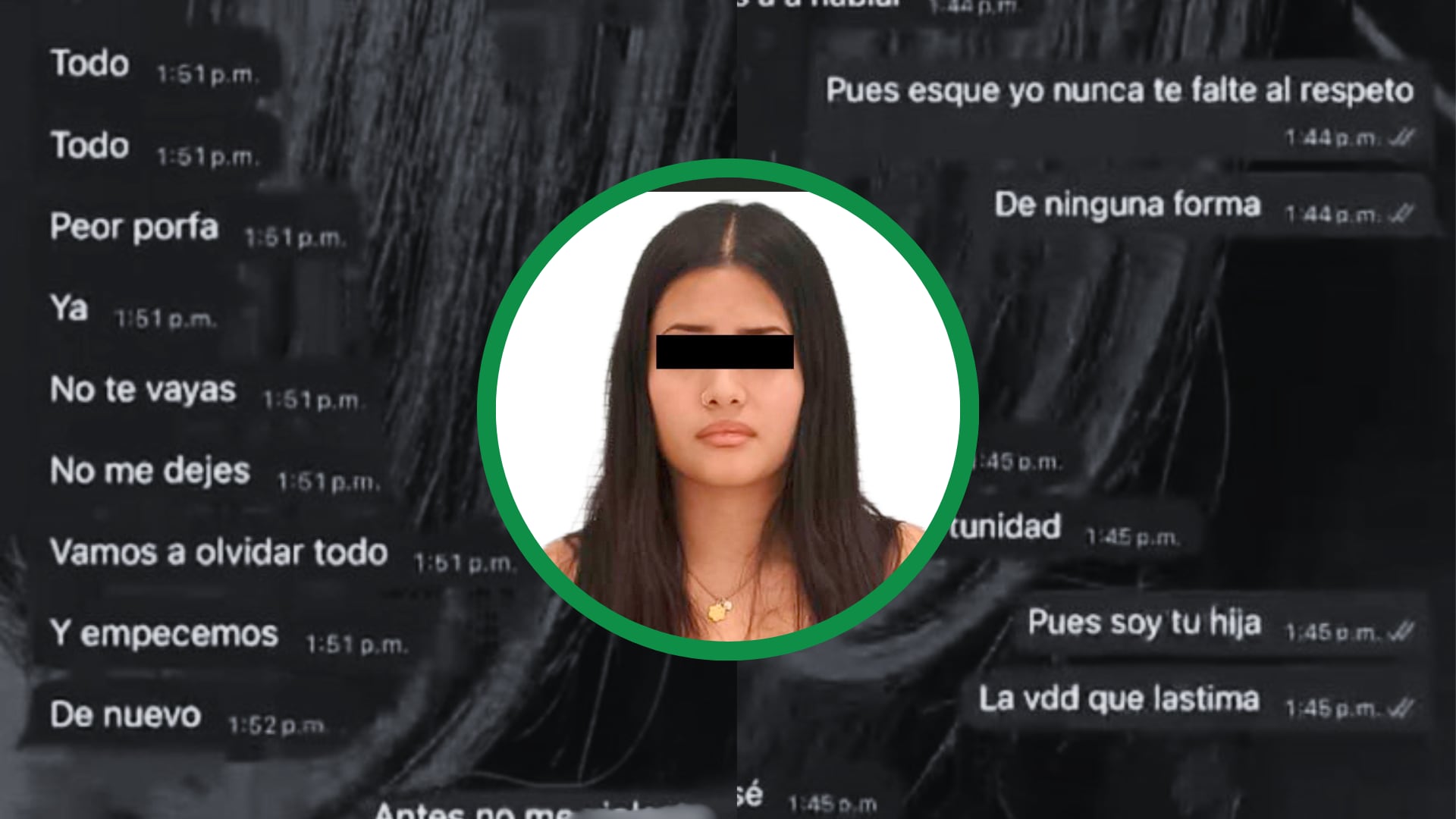 La detención ocurrió días después de que la joven denunciara a su padre por abuso sexual