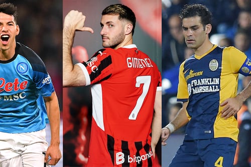 Estos son los mexicanos que han jugado en la Serie A: Santiago Giménez será el décimo