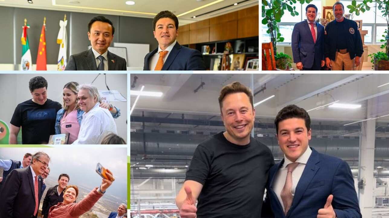 Famosos de todos los niveles se han relacionado con el gobernador y su esposa.