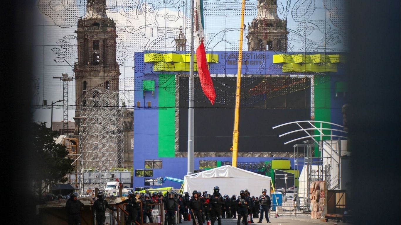 Abren el Fan Fest del Zócalo