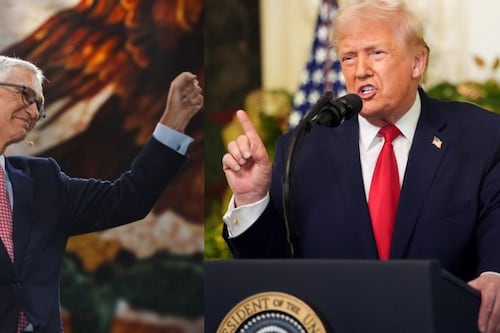 Donald Trump habría invitado a Salinas Pliego a su cena de Navidad en la Casa Blanca