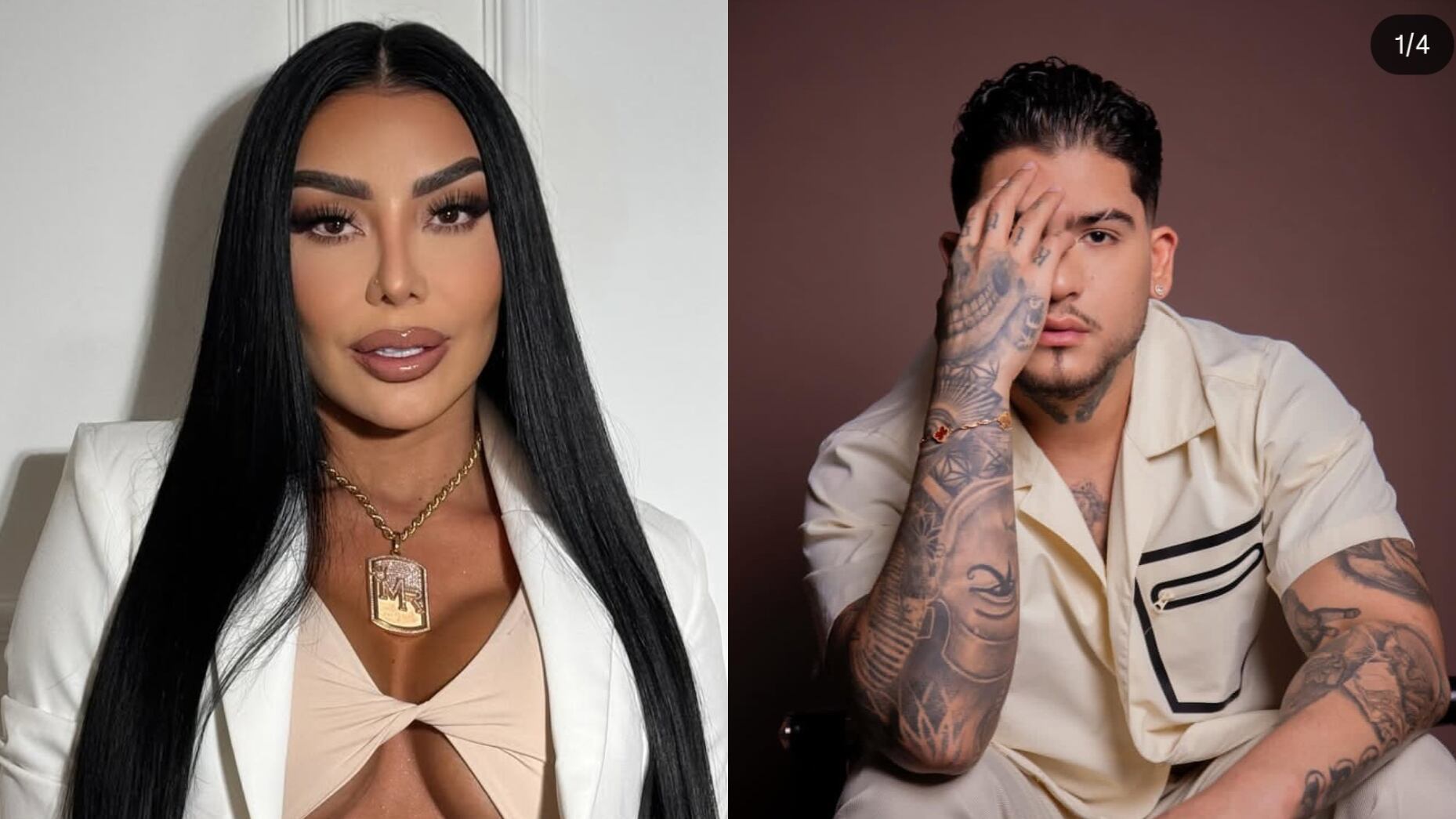 Foto de Marcela Reyes exesposa del cantante B-King hallado muerto en México.