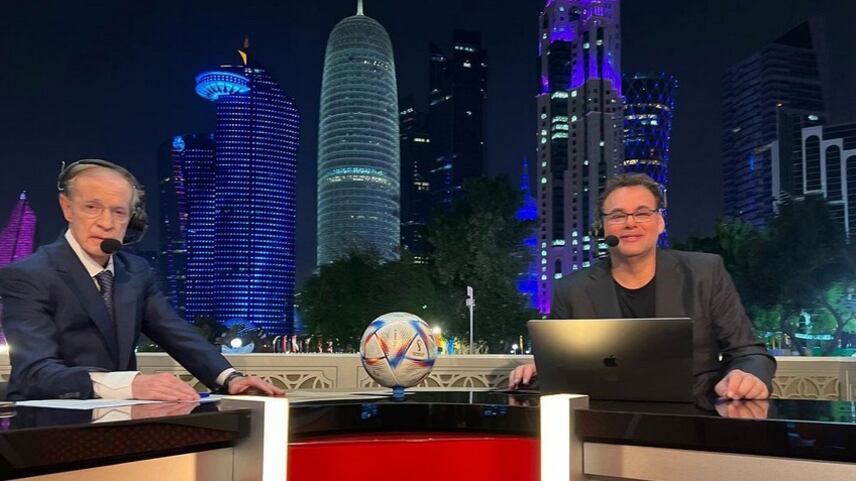 José Ramón Fernández y David Faitelson