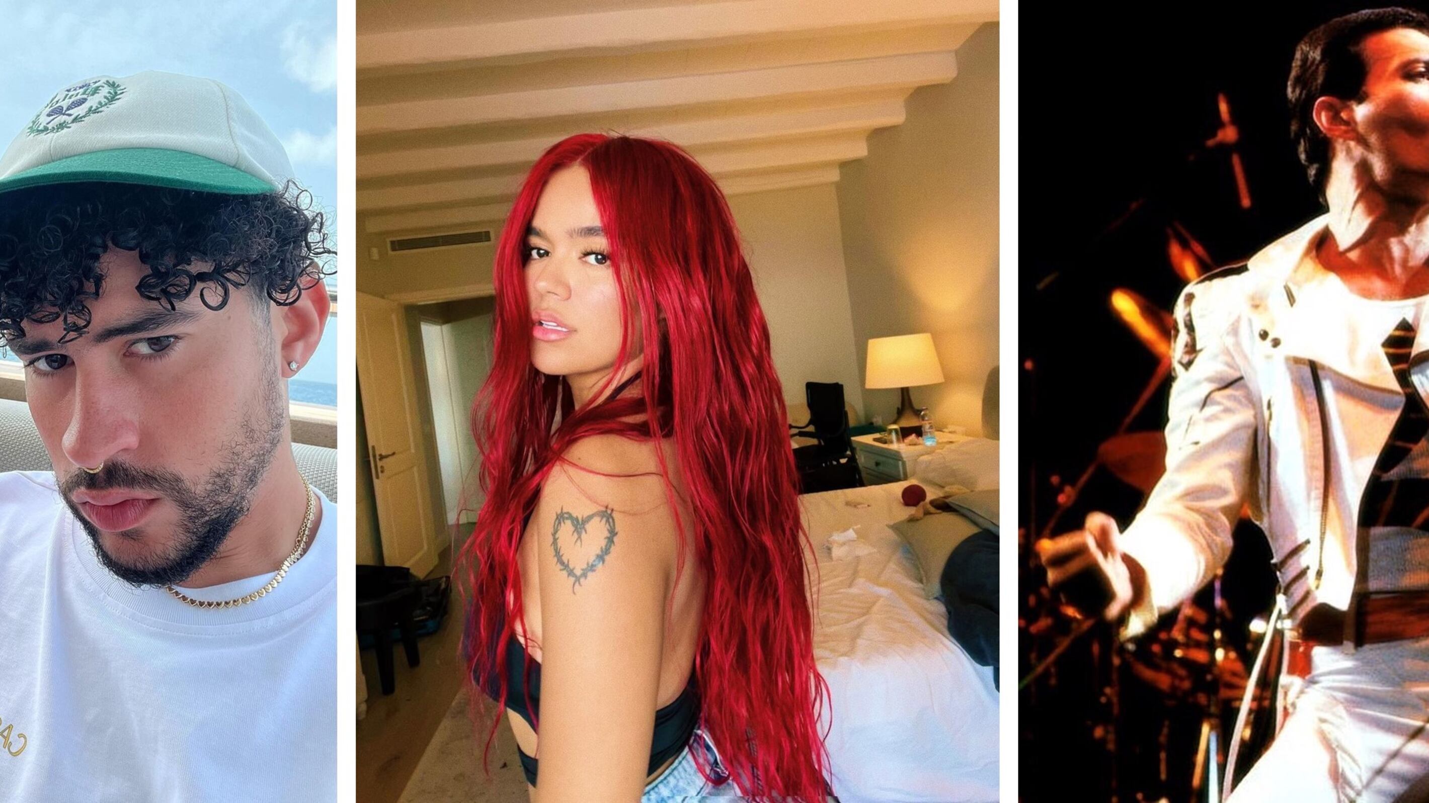 Karol G, Bad Bunny y Freddy Mercury fueron algunos de ellos