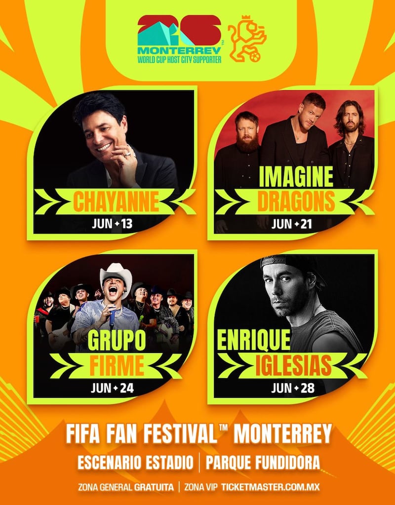 Así el cartel del Mundial más norteño