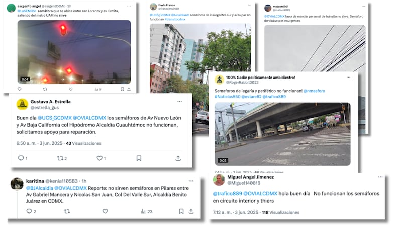 Ciudadanos exigen atención urgente a los semáforos dañados antes de que ocurran accidentes mayores por la falta de control.