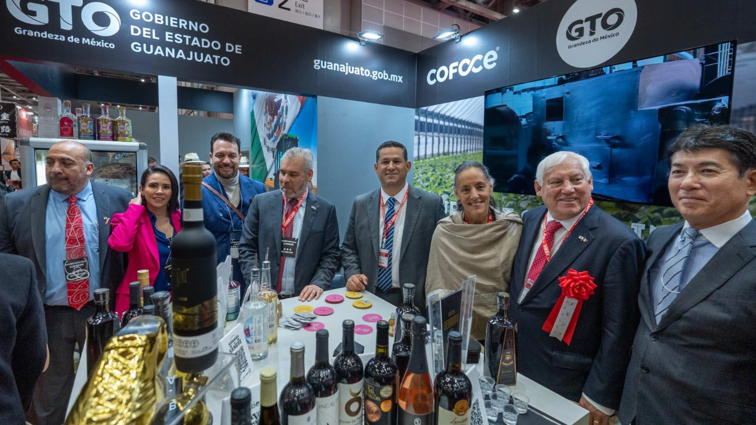 El vino guanajuatense presente en la feria de alimentos más importante de Asia.