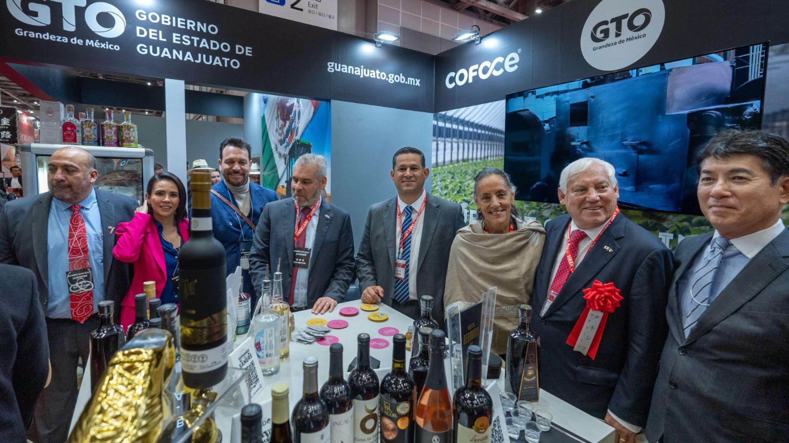 El vino guanajuatense presente en la feria de alimentos más importante de Asia.