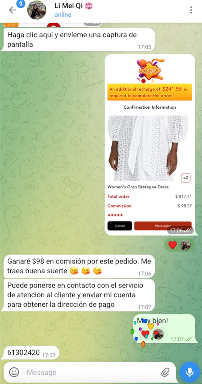 Li Mei Qi no es una persona, sino una identidad usada por decenas de cuentas para enganchar emocionalmente.