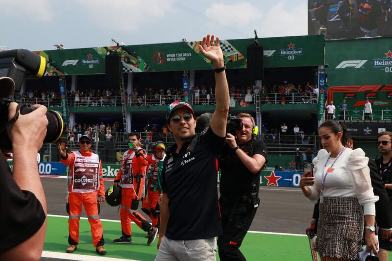 Así se vivió el desfile de F1 en el AHR
