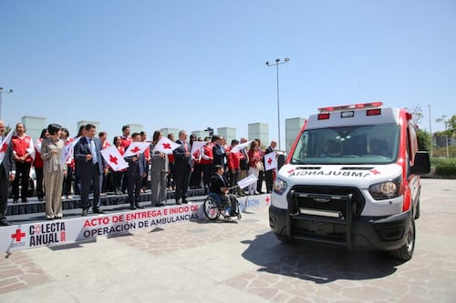 Invierte Guanajuato 98.4 millones en Cruz Roja y despliega nuevas ambulancias