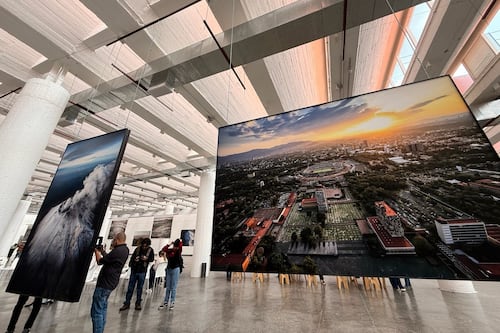 La muestra Patrimonio: Agua y Fuego, instalada en el MUCA de Ciudad Universitaria, retrata la memoria geográfica del Valle de México