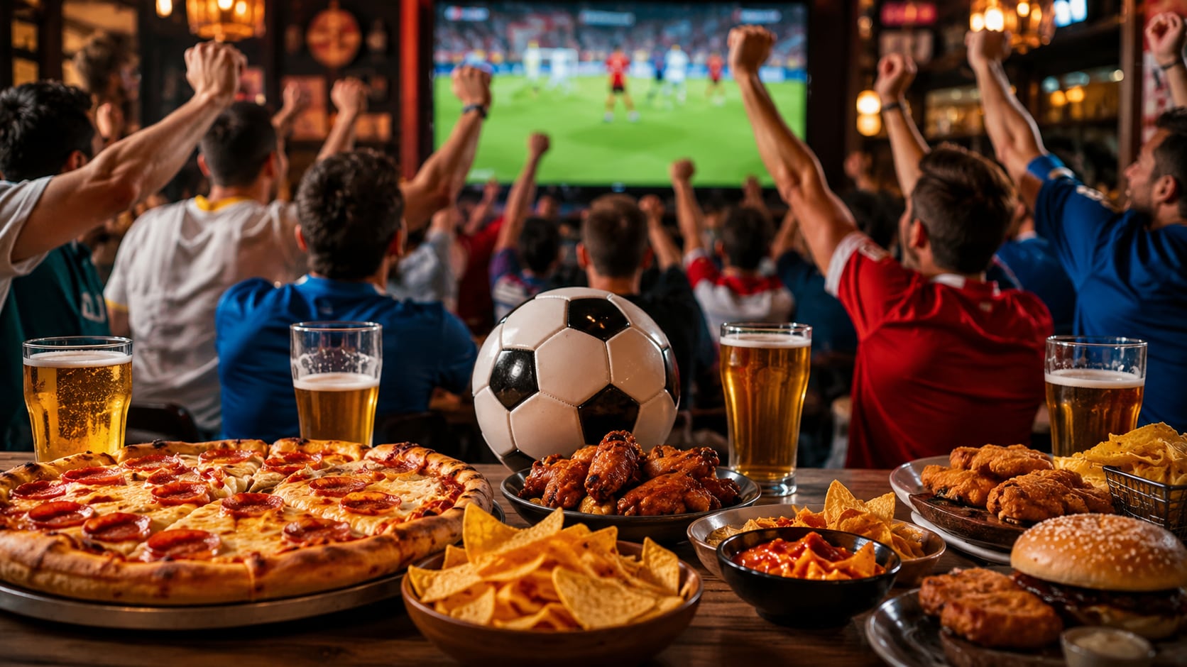 Bares y restaurantes captarían 563 millones de dólares extra por aficionados que verán ahí los partidos.