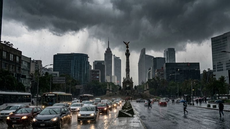 Activan Alerta Naranja en CDMX por tormentas y posible granizo para este martes 12