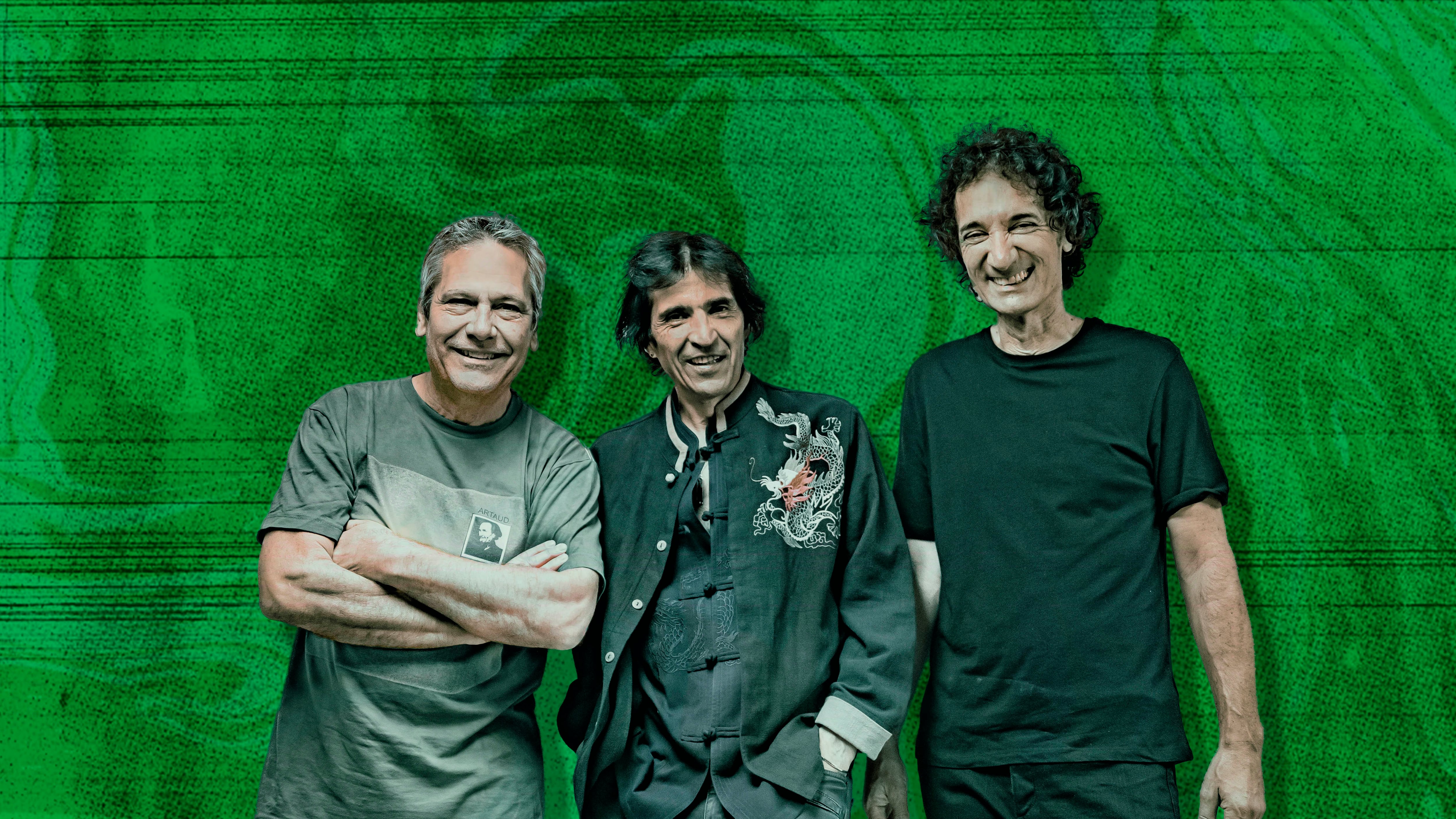 Felipe Staiti, Jota Morelli y Guillermo Vadalá siguen con la historia de la banda.