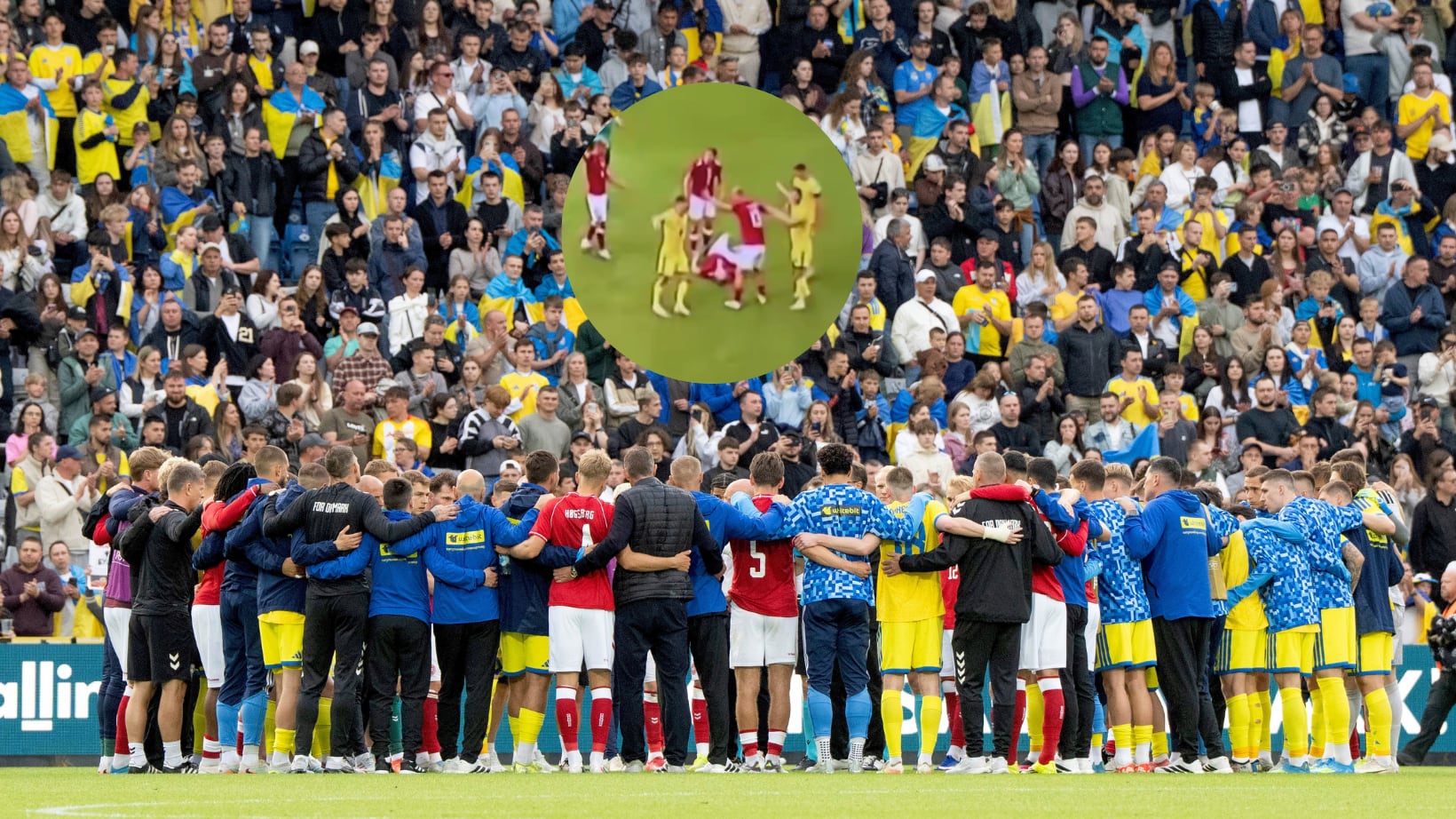Eriksen se desplomó este 7 de junio.