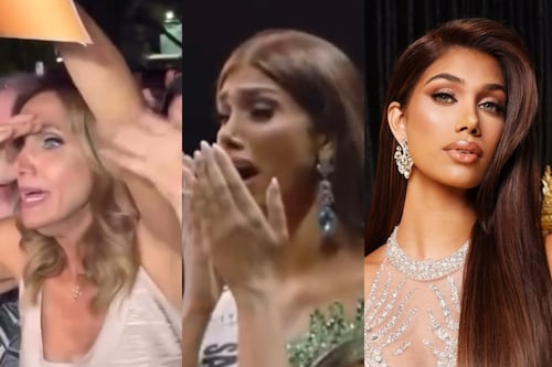 ¡Gritos y saltos! Así reaccionó Lili Estefan a la corona de su hija como la más bella de Cuba