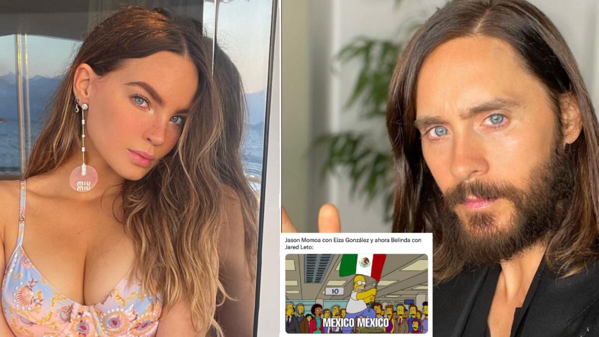Belinda de vacaciones con Jared Leto