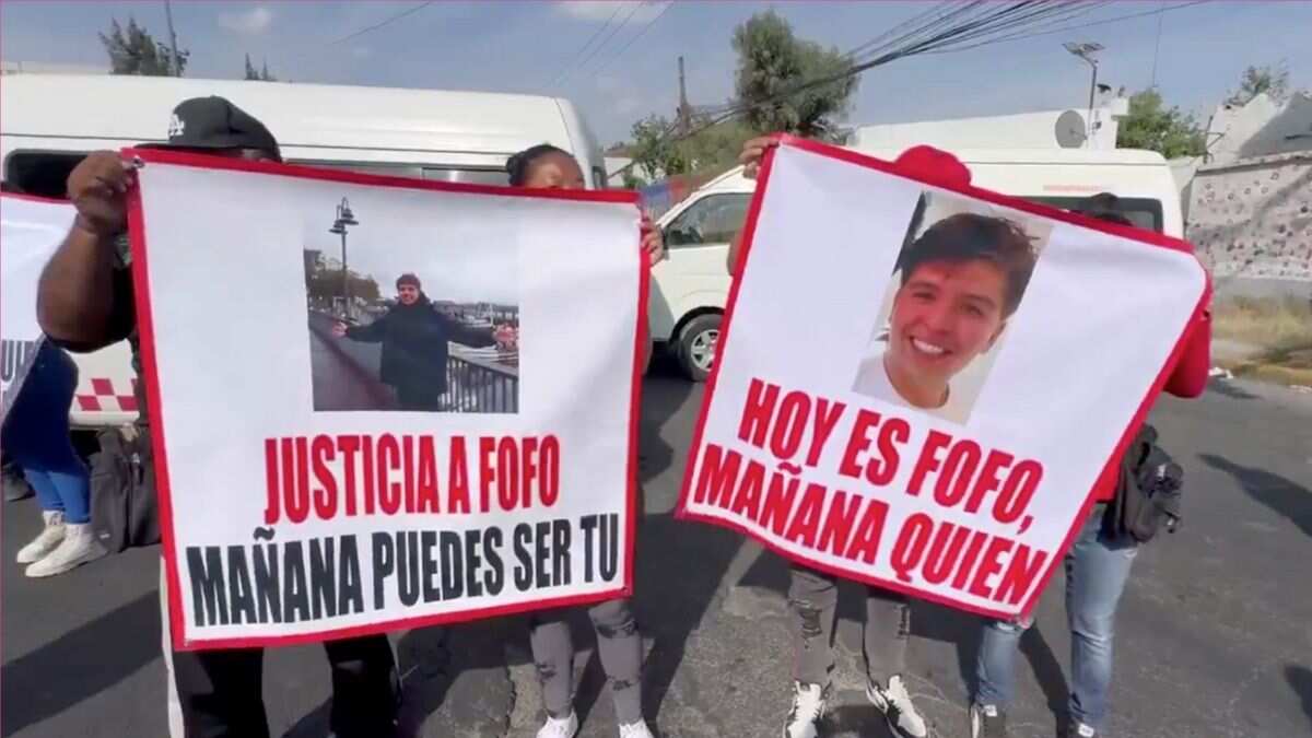 Video Fofo Márquez: Manifestación a favor de influencer durante su juicio por tentativa de feminicidio