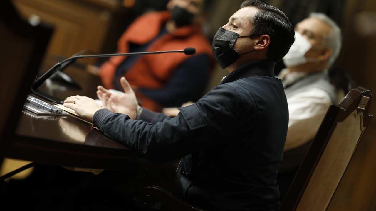 El alcalde recomendó estar preparados para enfrentar las bajas temperaturas.