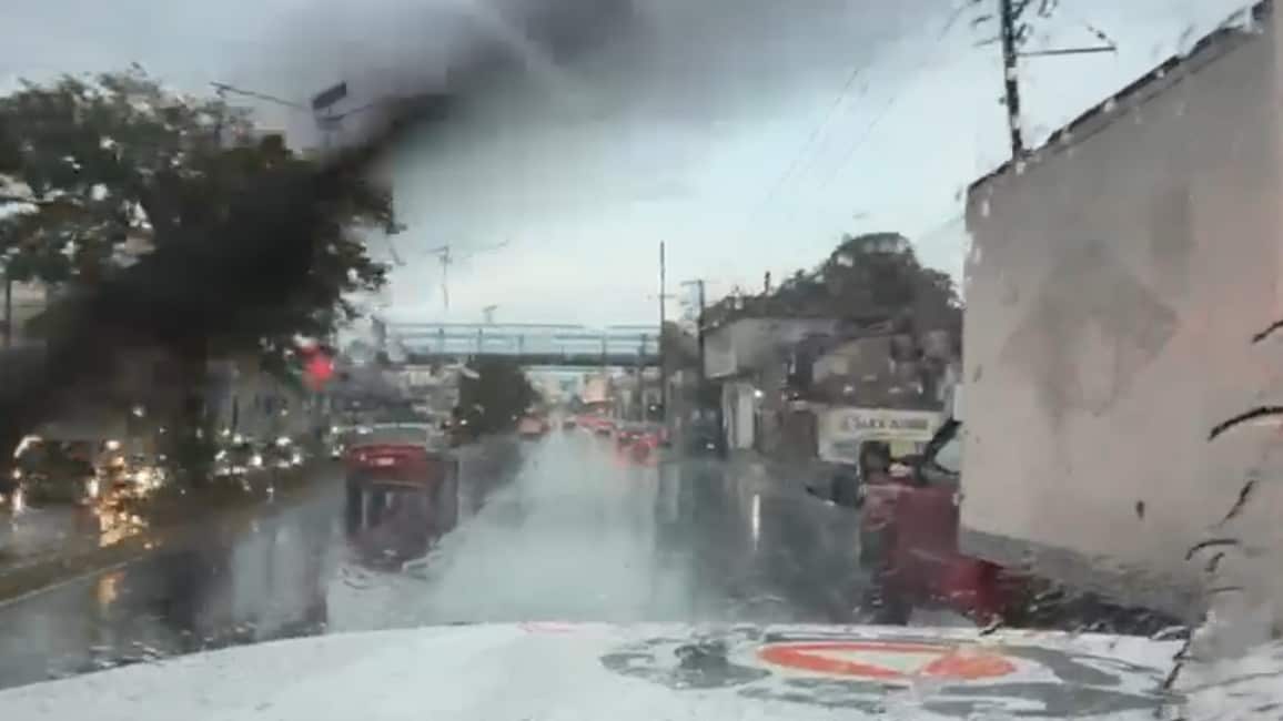 Protección Civil sigue con recorridos por diferentes zonas de la ciudad.