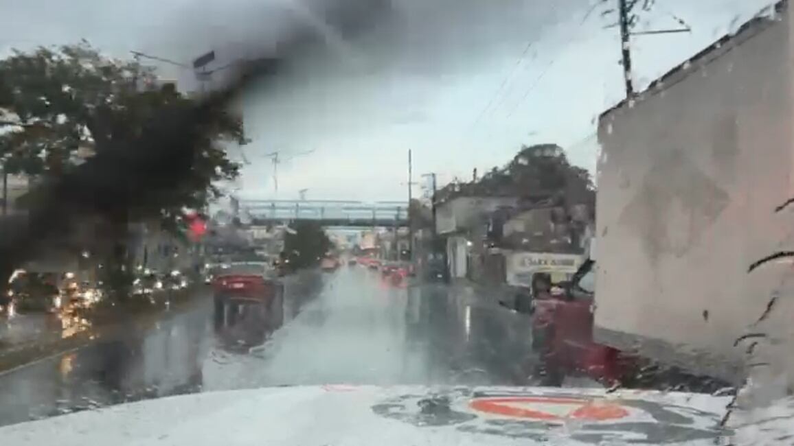 Protección Civil sigue con recorridos por diferentes zonas de la ciudad.