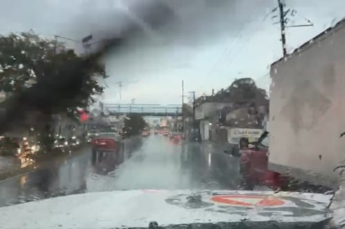 ¡Mucho ojo con los encharcamientos y vialidades cerradas por la lluvia en el área metropolitana de Monterrey!