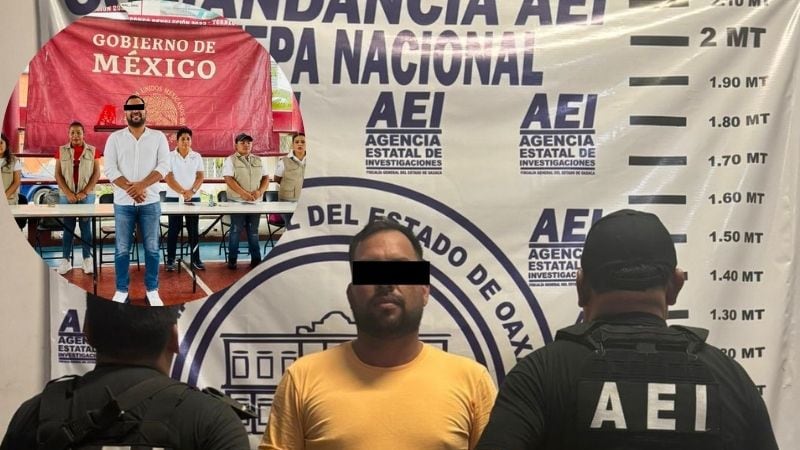 Funcionario de Bienestar en Oaxaca es detenido por violación equiparada