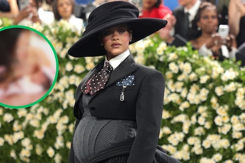 Rihanna publica las primeras imágenes de su tercer bebé con A$AP Rocky y revela su nombre