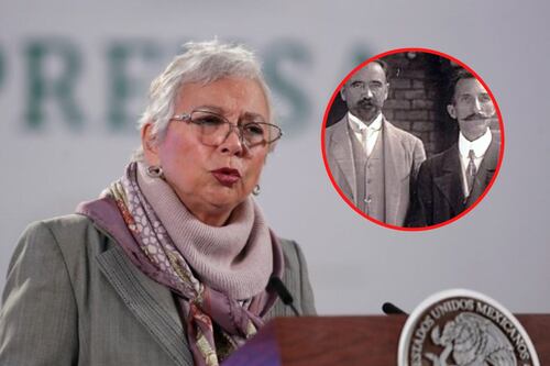 ¡Ni Gustavo, ni Vicente! Sánchez Cordero cambia nombres de Madero y Pino Suárez