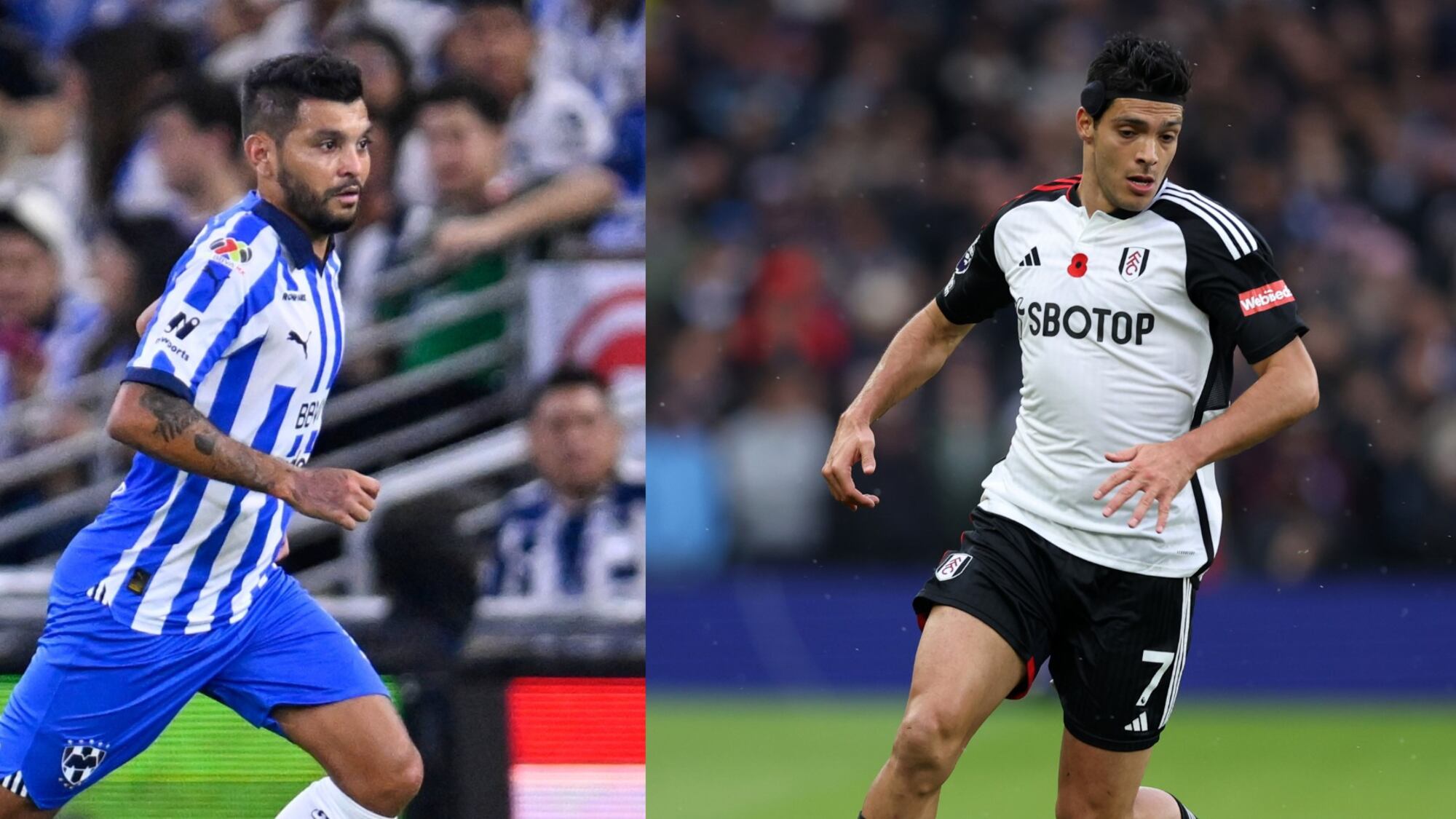 Tecatito Corona y Raúl Jiménez