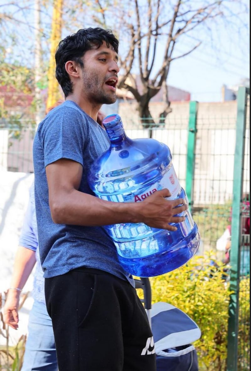 Agua del Bienestar repartidor