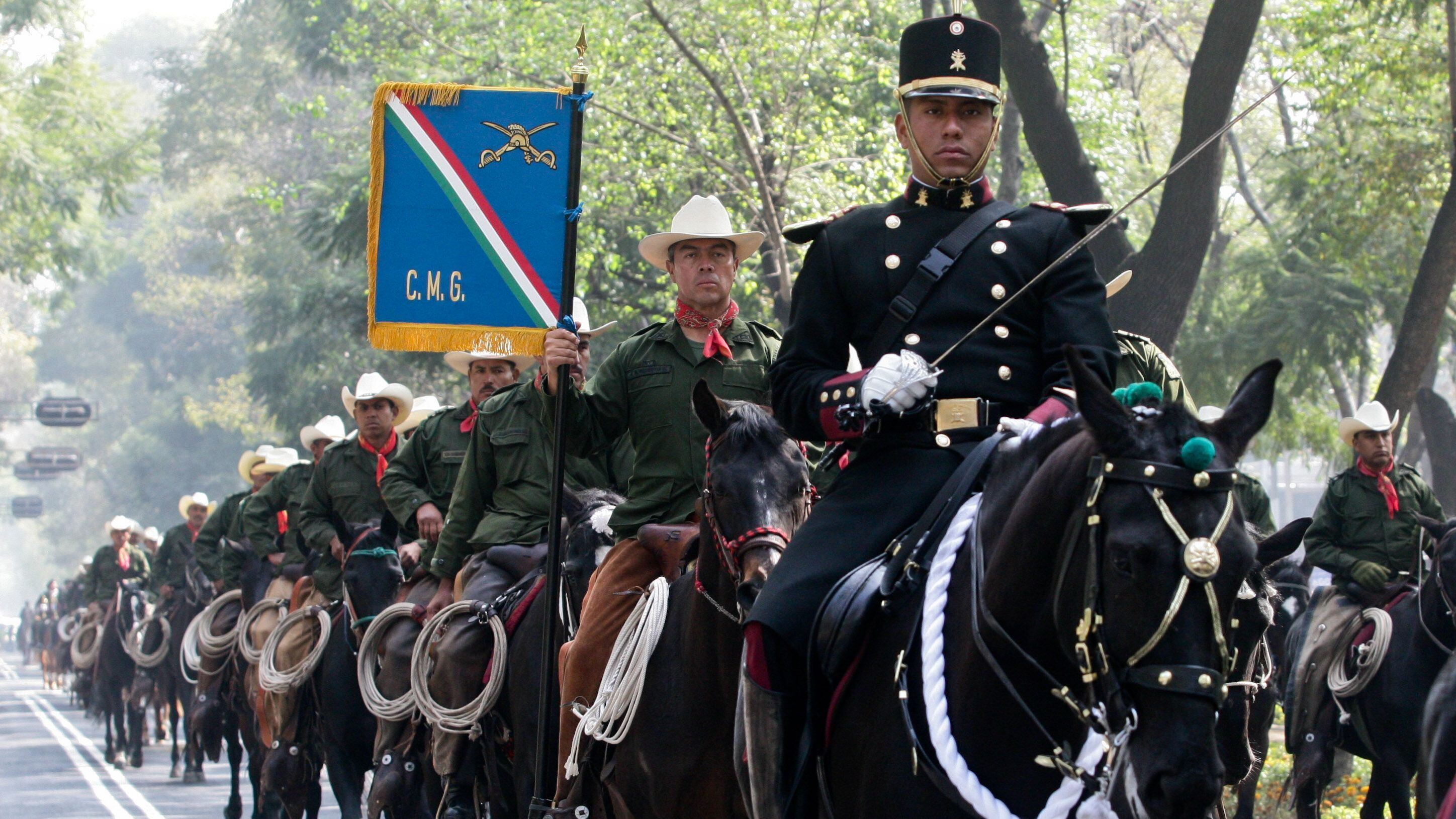 El Arma de Caballería tiene equipo y adiestramiento para cualquier contingencia.