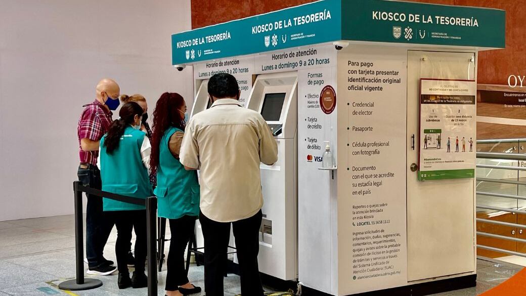 Kioscos Tesoreria CDMX