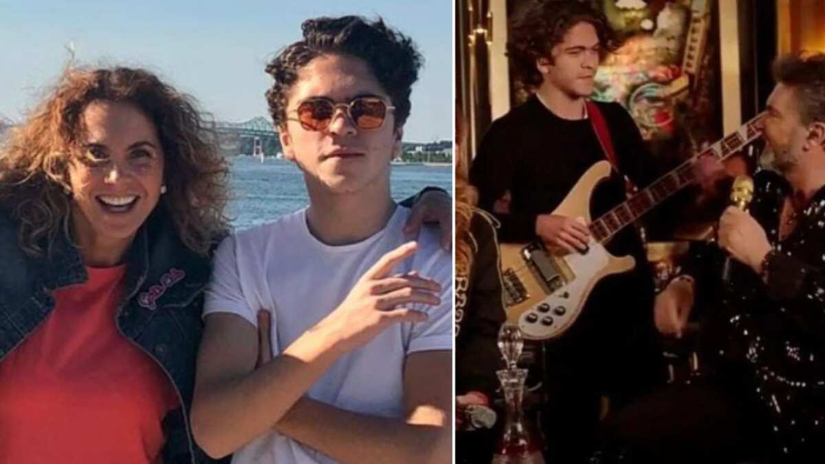 Lucero y Mijares hijo