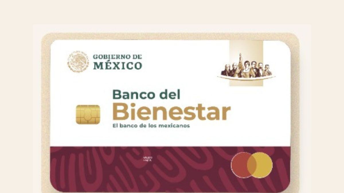 Tarjeta Banco Bienestar.